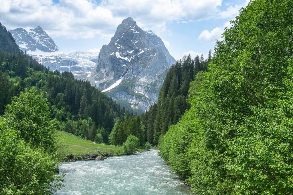 mountain, river, stream, alps, berner oberland, rosenlaui, rosenlauibach, whelk, nature, landscape, switzerland, mountain, mountain, river, river, river, river, river, stream, nature, switzerland, switzerland